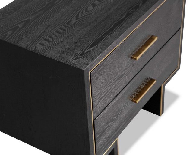Прикроватная тумба Liang and Eimil TIGUR BEDSIDE TABLE BLACK