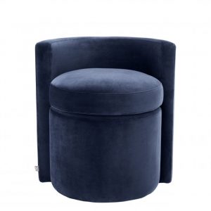 Пуф EICHHOLTZ ARCADIA STOOL BLUE