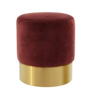 Пуф EICHHOLTZ Stool Pall Mall Red