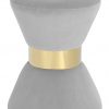 Пуф Liang and Eimil AZTEC STOOL LIGHT GREY