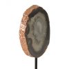 Скульптура Phillips Collection Agate Sculpture Bronze Edge