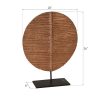 Скульптура Phillips Collection Carved Round Leaf Sculpture