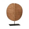 Скульптура Phillips Collection Carved Round Leaf Sculpture