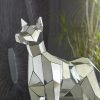 Скульптура Phillips Collection Crazy Cut Dog Sculpture