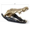 Скульптура Phillips Collection Crocodile Skull Black/Gold