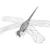 Скульптура Phillips Collection Dragonfly Sculpture