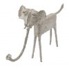 Скульптура Phillips Collection Elephant Sculpted Animal Trunk Down