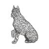 Скульптура Phillips Collection Mini Wire Boxer Sculpture