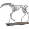 Скульптура Phillips Collection Prancing Horse Sculpture Silver