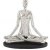 Скульптура Phillips Collection Yoga Figure Meditating Sculpture