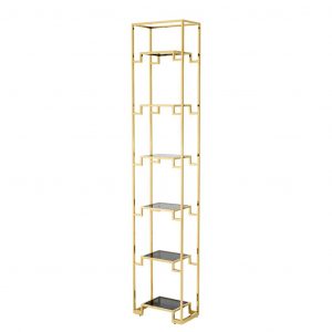 Стеллаж EICHHOLTZ Cabinet Berndorff S Gold