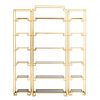 Стеллаж EICHHOLTZ Cabinet Berndorff S Gold