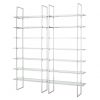 Стеллаж EICHHOLTZ Cabinet Chambray Double Silver