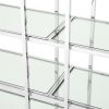 Стеллаж EICHHOLTZ Cabinet Chambray Double Silver