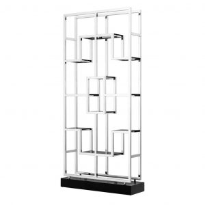 Стеллаж EICHHOLTZ Cabinet Lagonda Silver