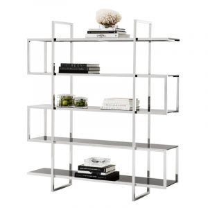 Стеллаж EICHHOLTZ Cabinet Soto Silver