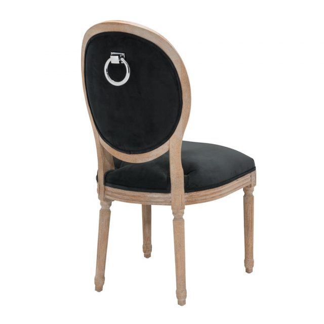 Стул EICHHOLTZ Dining Chair Louis Philip Black