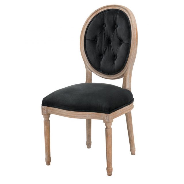 Стул EICHHOLTZ Dining Chair Louis Philip Black