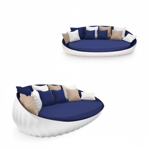 Уличный диван Essential Home pearl Pearl