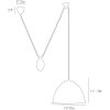 Люстра ARTERIORS EGG DROP PENDANT
