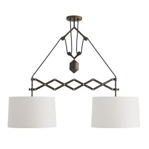 Люстра ARTERIORS PANTOGRAPH PENDANT BRONZE