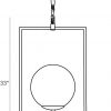 Люстра ARTERIORS TRAPEZE PENDANT BRONZE