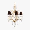 Люстра BELLA FIGURA CRYSTAL CHANDELIER WITH CUT CRYSTAL CUPS