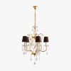 Люстра BELLA FIGURA CRYSTAL CHANDELIER WITH CUT CRYSTAL CUPS