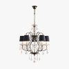 Люстра BELLA FIGURA CRYSTAL CHANDELIER WITH CUT CRYSTAL CUPS