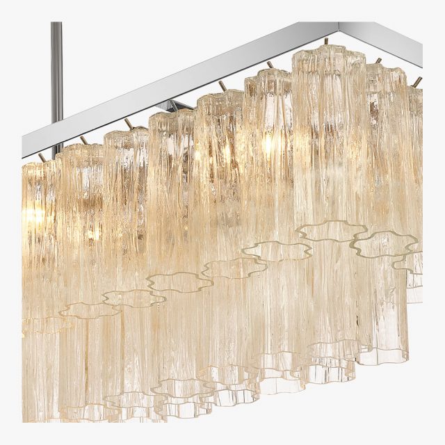 Люстра BELLA FIGURA PENTAGON RECTANGULAR CHANDELIER