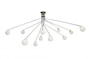 Люстра CTO Lighting ARRAY LARGE OPAL
