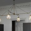 Люстра CTO Lighting FLOREN FOUR ARM