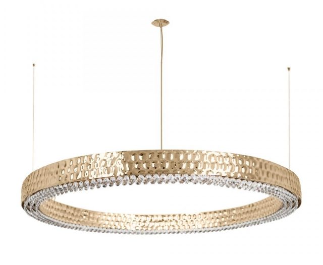 Люстра Castro Lighting METIS HAMMERED 40 SUSPENSION