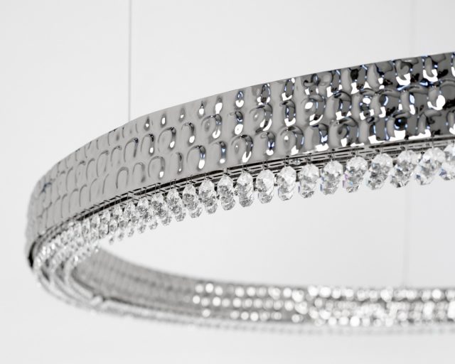 Люстра Castro Lighting METIS HAMMERED 40 SUSPENSION