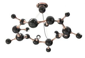 Люстра Delightfull ATOMIC ROUND SUSPENSION