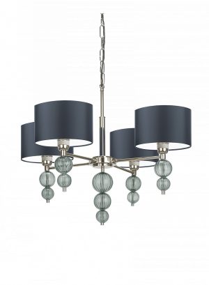 Люстра HEATHFIELD&Co ALETTE NICKEL CHANDELIER