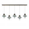 Люстра HEATHFIELD&Co BASILICA RECTANGLE 5 LIGHT ANTIQUE BRASS