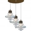 Люстра HEATHFIELD&Co BASILICA ROUND 3 LIGHT ANTIQUE BRASS