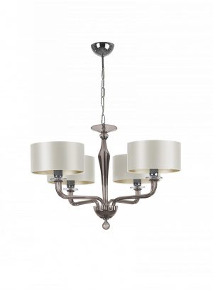 Люстра HEATHFIELD&Co CZARINA SMOKE 4 ARM