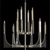 Люстра John-Richard Acrylic and Nickel 10 Chandelier
