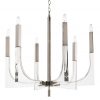 Люстра John-Richard Acrylic and Nickel 6 Chandelier