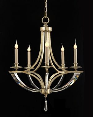 Люстра John-Richard Bent-Crystal 5 Chandelier
