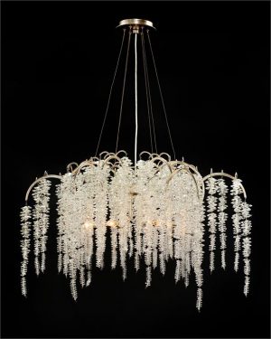 Люстра John-Richard Cascading Crystal 6 Chandelier