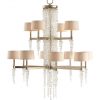 Люстра John-Richard Cascading Crystal Waterfall 12 Chandelier