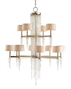 Люстра John-Richard Cascading Crystal Waterfall 12 Chandelier