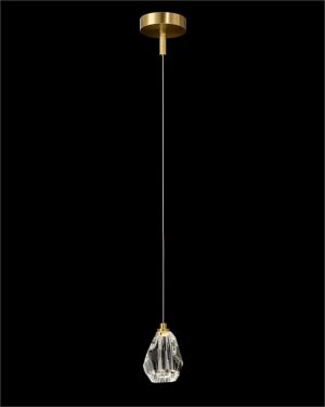 Люстра John-Richard Faceted Chunk Crystal Droplight