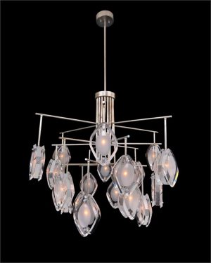 Люстра John-Richard Faceted Glass 18 Chandelier