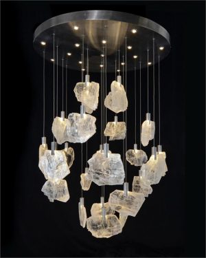 Люстра John-Richard Selenite Pane 41 Pendant Chandelier