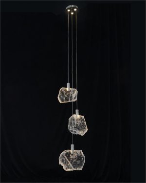 Люстра John-Richard Selenite Pane 6 Droplight Chandelier