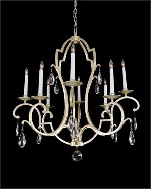 Люстра John-Richard Silver-Leaf 8 Chandelier